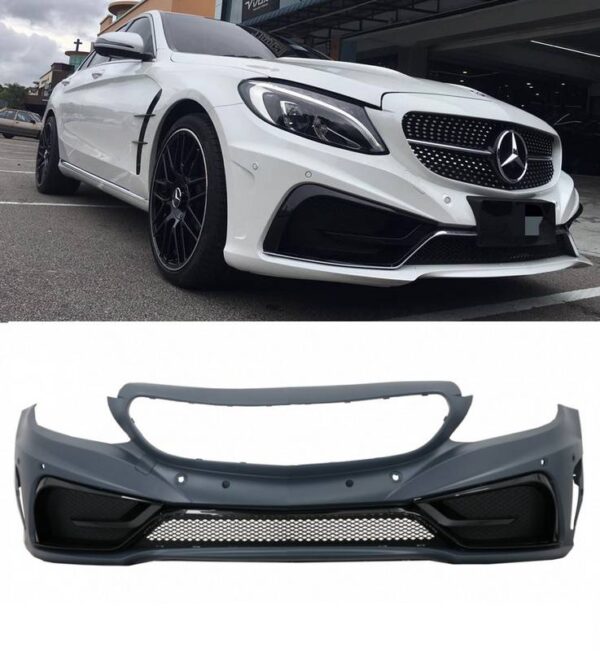 All in Point Μπροστινός Προφυλακτήρας Για Mercedes-Benz C-Class C205/W205 14-21 Carlsson Look 0031572