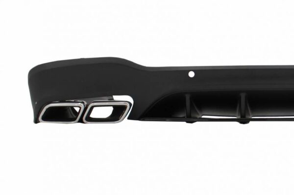 Diffuser Πίσω Προφυλακτήρα Για Mercedes-Benz GLC SUV X253 2015-2019 GLC63 Amg Look Για Amg Sport Line Προφυλακτήρες Σετ Με Μπούκες Χρωμίου - Image 3