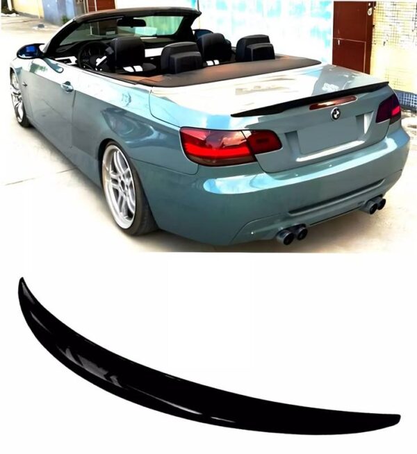 All in Point Αεροτομή Πορτ Παγκάζ Για Bmw 3 E93 05-11 Cabrio M-Performance Look Lipspoiler Από Abs Πλαστικό Μαύρη Γυαλιστερή 0031821