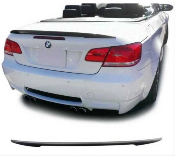 Αεροτομή Πορτ Παγκάζ Για Bmw 3 E93 05-11 Cabrio M-Performance Look Lipspoiler Από Abs Πλαστικό Μαύρη Γυαλιστερή - Image 3