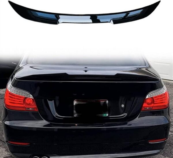 All in Point Αεροτομή Πορτ Παγκάζ Για Bmw 5 E60 03-11 M4 Look Lipspoiler Γυαλιστερή Μαύρη Από Πλαστικό 0031994
