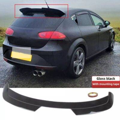 All in Point Αεροτομή Οροφής Για Seat Leon 1P 09-13 Cupra Look Από Abs Πλαστικό Μαύρη Γυαλιστερή 0032009