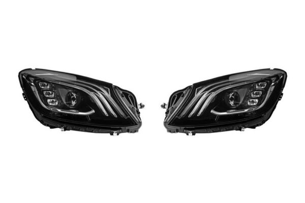 Body Kit Για Mercedes-Benz S-Class W222 13-17 Facelift 17-20 Amg 63 Look - Image 4