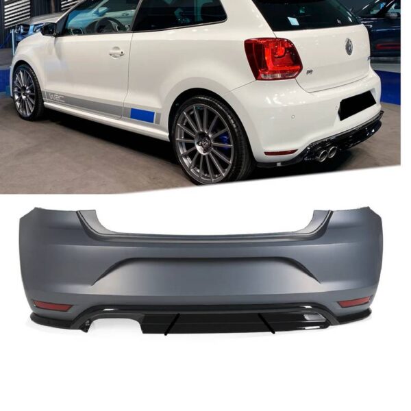 All in Point Πισινός Προφυλακτήρας Για VW Polo 6R 09-17 WRC Look 0032182