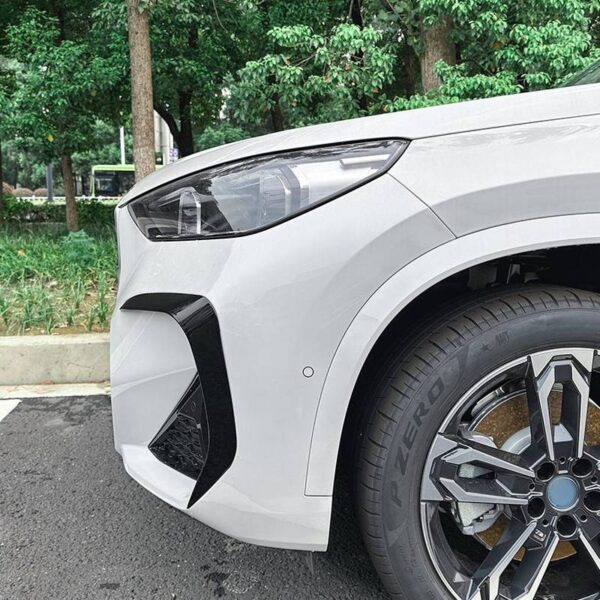 Μπροστινά Spoiler Flaps Για Bmw X1 U11 2022+ M-Packet Γυαλιστερό Μαύρο 2 Τεμάχια - Image 2