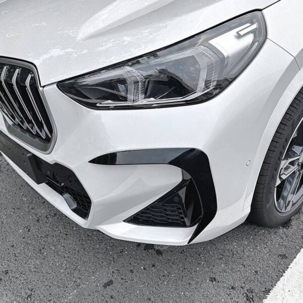 Μπροστινά Spoiler Flaps Για Bmw X1 U11 2022+ M-Packet Γυαλιστερό Μαύρο 2 Τεμάχια - Image 3