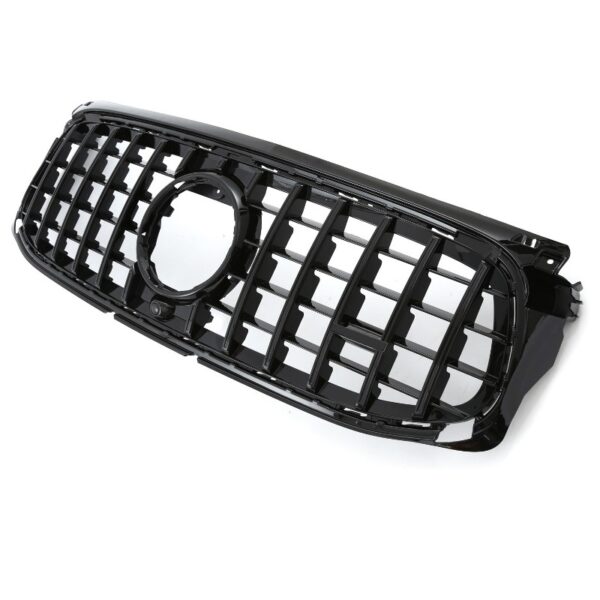 Μάσκα Για Mercedes-Benz GLB X247 19-23 Amg Line Panamericana Look Glossy Black/Night Package - Image 3