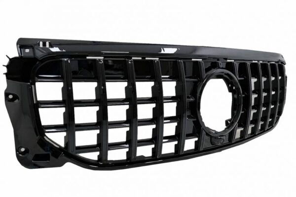 Μάσκα Για Mercedes-Benz GLB X247 19-23 Standard / Progressive / Style Panamericana Look Glossy Black/Night Package - Image 3