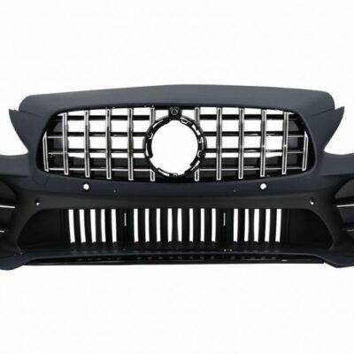All in Point Μπροστινός Προφυλακτήρας Για Mercedes-Benz C-Class C205/W205 14-21 GTR Look (Black Mamba) Με Μαύρο/ Χρώμιο Μάσκα 0032438