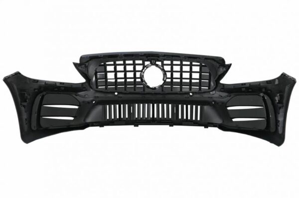 Μπροστινός Προφυλακτήρας Για Mercedes-Benz C-Class C205/W205 14-21 GTR Look (Black Mamba) Με Μαύρη Μάσκα - Image 5