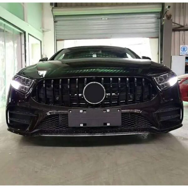 Μάσκα Για Mercedes-Benz CLS C257 / X257 2018-2023 GT Amg Panamericana Look Μαύρη Γυαλιστερή 1 Τεμάχιο - Image 2