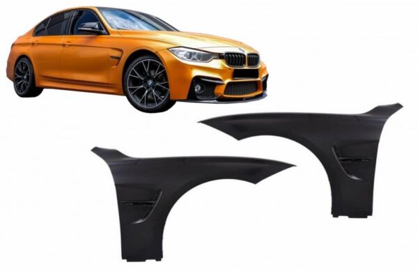 All in Point Μπροστινά Φτερά Για Bmw 3 F30 / F31 11-19 M3 Design 2 Τεμάχια 0032580