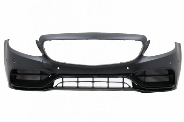 Body Kit Για Mercedes-Benz C-Class W205 14-20 Sedan Amg C63s Facelift Look Με Μάσκα & Μπούκες - Image 2