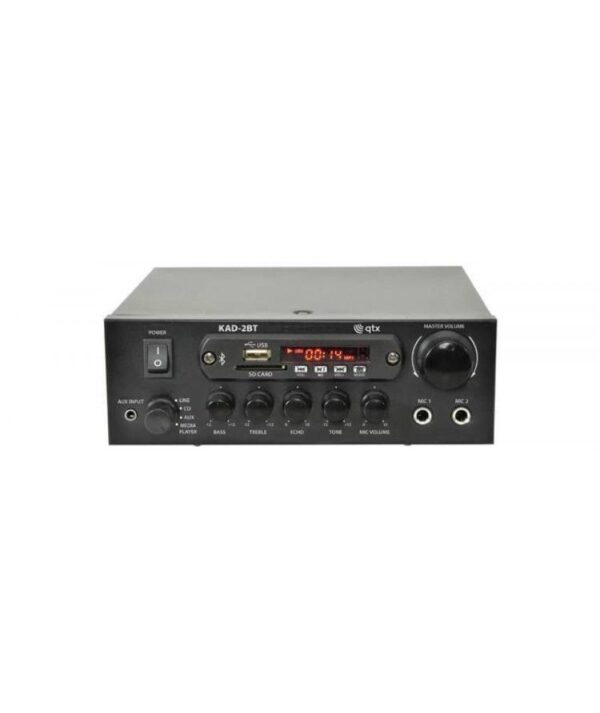 Qtx KAD-2BT Ψηφιακός Ενισχυτής με Bluetooth 2x40W RMS (Τεμάχιο) - Image 2