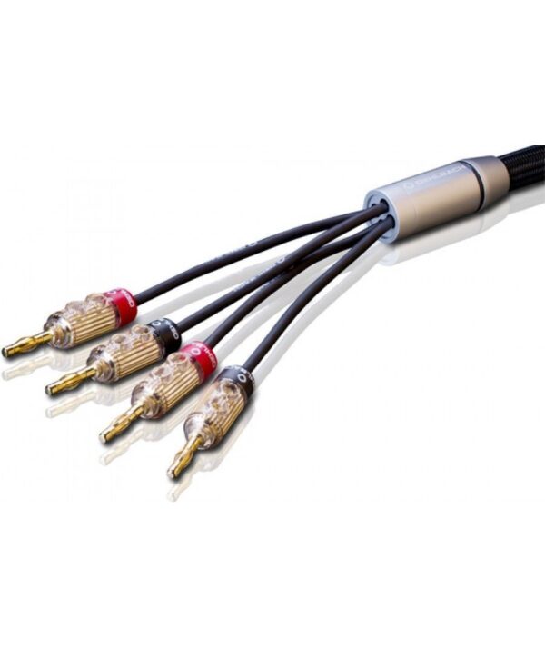 Oehlbach XXL Fusion Four.4B Υψηλής Ποιότητας HPOCC® Καλώδιο Ηχείων για Bi-Amping με Banana Plugs 5m Black (Ζεύγος) - Image 2