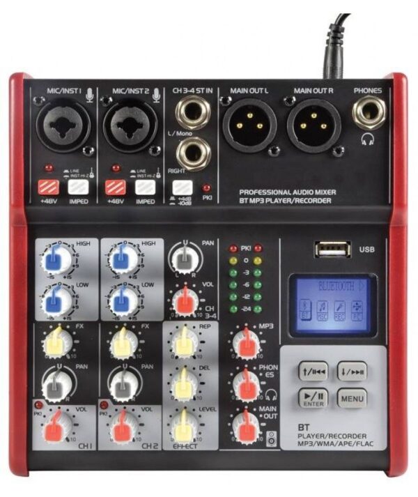 All in point Κολωνου 1 Περιστερι - Citronic CSM-4 Compact Μίκτης 4 Καναλιών με USB / Bluetooth (Τεμάχιο) CSM-4
