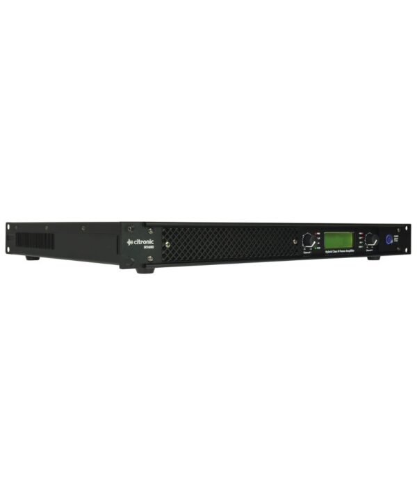 Citronic H1600 Υβριδικός Τελικός Ενισχυτής Class-H 2 x 800W @ 2ohm 1U (Τεμάχιο) - Image 2