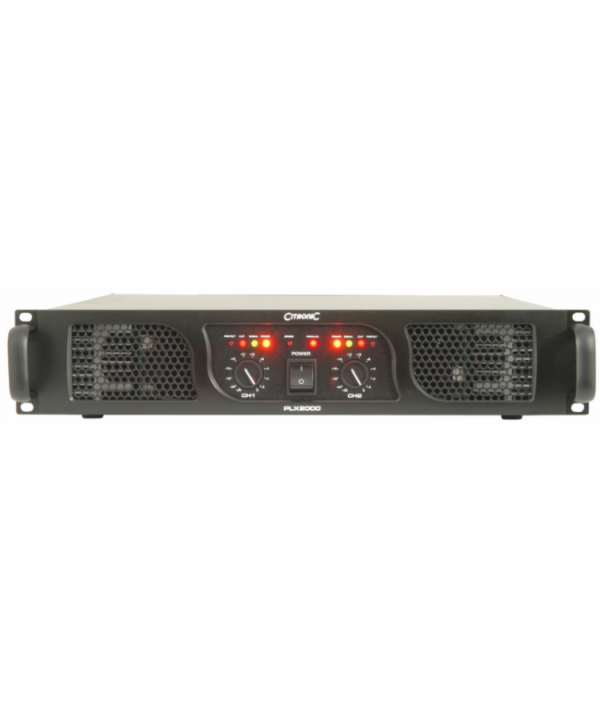 Citronic PLX2000 Τελικός Ενισχυτής 2 Καναλιών 2x1000W RMS (Τεμάχιο) - Image 2