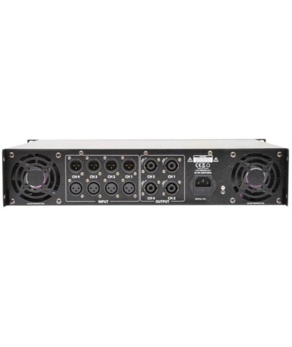 Citronic QP2320 Τελικός Ενισχυτής 4 Καναλιών 4x580W RMS (Τεμάχιο) - Image 2