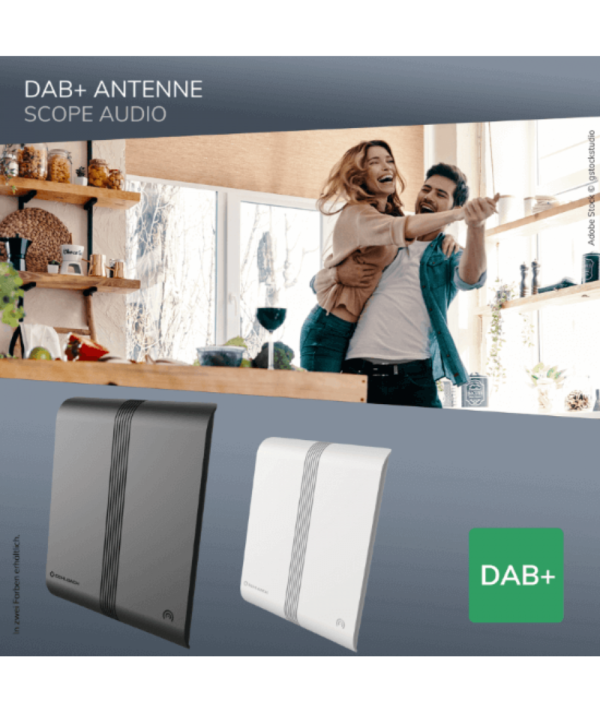 Oehlbach Scope Audio Εσωτερική Κεραία για DAB+ Λευκό (Τεμάχιο) - Image 2
