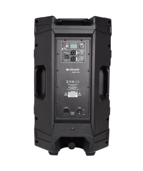 Citronic CLARA-12A Ενεργό Ηχείο HP 12'' 2 Δρόμων 400W RMS Black (Τεμάχιο) - Image 3