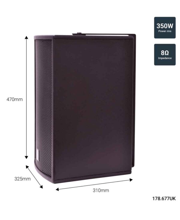 Citronic CS-1035B Παθητικό Hχείο της σειράς CS 10" 350W RMS Μαύρο (Τεμάχιο) - Image 2