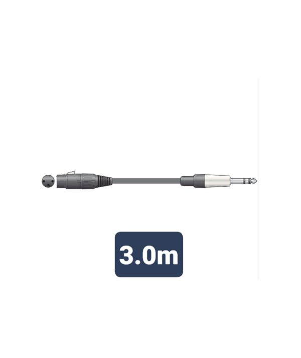 All in point Κολωνου 1 Περιστερι - XF-S6J300 Καλώδιο Ήχου XLR Female - 6.3mm TRS Jack Plug 3m (Τεμάχιο) XF-S6J300