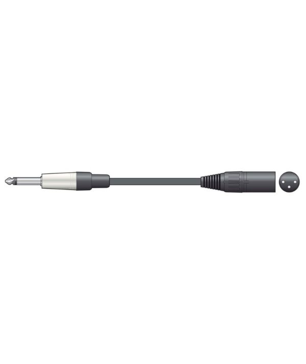 All in point Κολωνου 1 Περιστερι - M6J-XM1200 Καλώδιο Ήχου 6.3mm Mono Jack Plug - XLR Male 12m (Τεμάχιο) M6J-XM1200