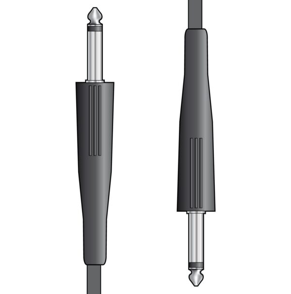 Chord SPJ-J150 Καλώδιο Ηχείων 6.3mm Mono Jack Plug - 6.3mm Mono Jack Plug 1.5m (Τεμάχιο) - Image 2
