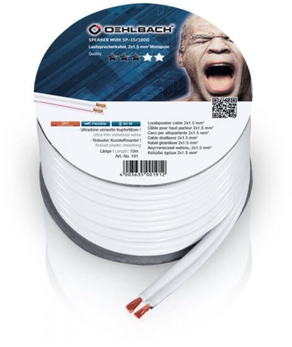 All in point Κολωνου 1 Περιστερι - Oehlbach Speaker Wire SP-15 Καλώδιο Ηχείων 2 x 1