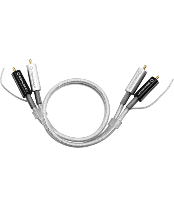 Oehlbach Silver Express Plus Phono NF Audio Διπλό Καλώδιο RCA για πικαπ με Γείωση 1.50m (Τεμάχιο) - Image 2