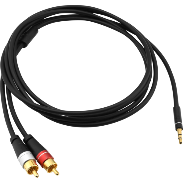 All in point Κολωνου 1 Περιστερι - Oehlbach Audio Jack RCA Link Stereo audio cable JACK to 2x RCA LINK 1 m Black D1C33190