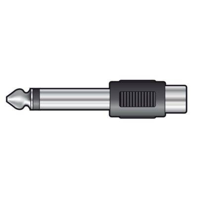 All in point Κολωνου 1 Περιστερι - Qtx 756.019UK Αντάπτορας RCA Phono Υποδοχή – 6.3mm Mono Jack Βύσμα (Τεμάχιο) 5015972044490