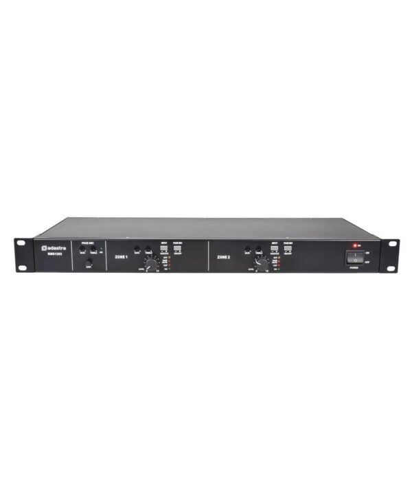 All in point Κολωνου 1 Περιστερι - Adastra RMS1202 Τελικός Multi Zone 100V Ενισχυτής 2 Καναλιών 2x120W RMS (Τεμάχιο) RMS1202