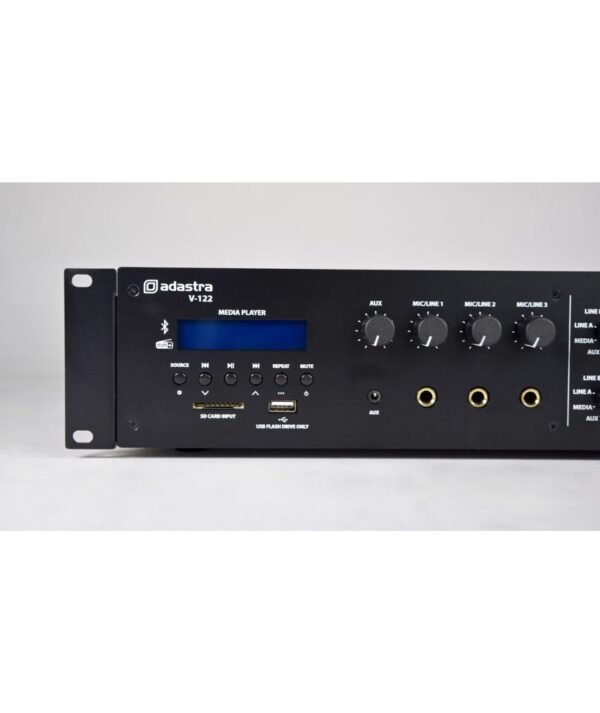 Adastra V-122 Μίκτης-Ενισχυτής 100V 2 x 120W DAB+/FM/USB/SD/BT (Τεμάχιο) - Image 3