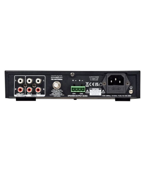 Adastra AB-5+A200 Πακέτο με Ενισχυτή Streamer A200 και Ηχεία Βιβλιοθήκης AB-5 5,25'' Black (Σετ) - Image 3