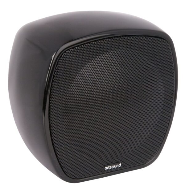 ArtSound AS410 Επιτοίχιο Ηχείο Genius 2-way 100W Black Highgloss (Ζεύγος) - Image 2