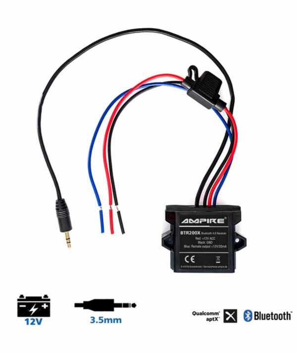 All in point Κολωνου 1 Περιστερι - Ampire BTR200X Δέκτης Bluetooth (Τεμάχιο) BTR200X