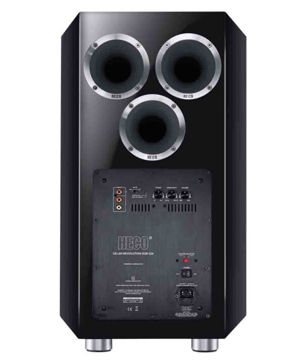 HECO Celan Revolution Sub 32A Ενεργό Subwoofer 12" 280W RMS Black (Τεμάχιο) - Image 2