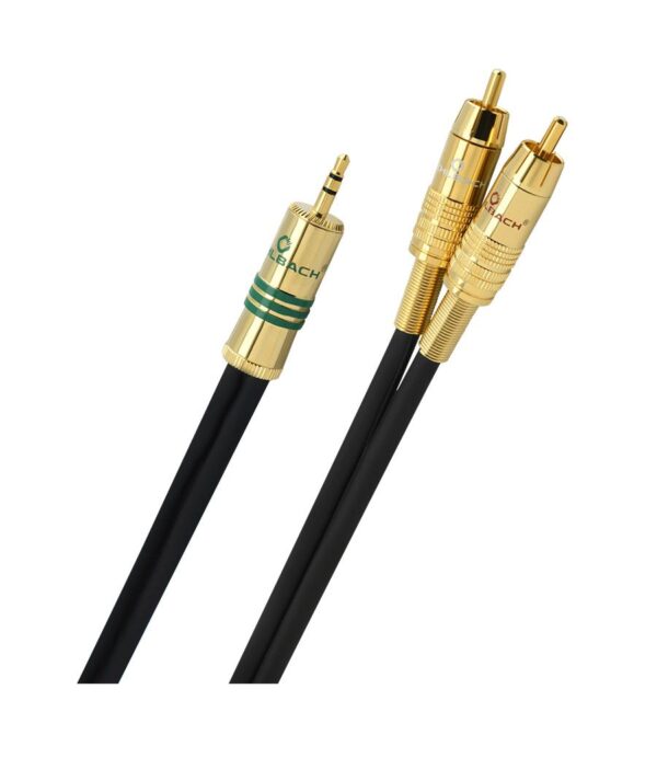 All in point Κολωνου 1 Περιστερι - Oehlbach NF 1 / Jack Καλώδιο Y-adapter 3.5 mm jack - 2x cinch 1 m Black (Τεμάχιο) D1C2056