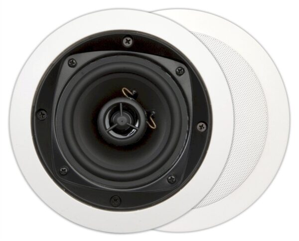 ArtSound MDC401 Χωνευτά Ηχεία Οροφής 4" 2 Δρόμων 60W Λευκά (Ζεύγος) - Image 2