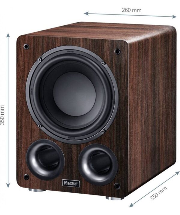Magnat Alpha RS 8 Ενεργό Subwoofer 8" 80 RMS Μόκα (Τεμάχιο) Διαθέσιμο προς ακρόαση - Image 3