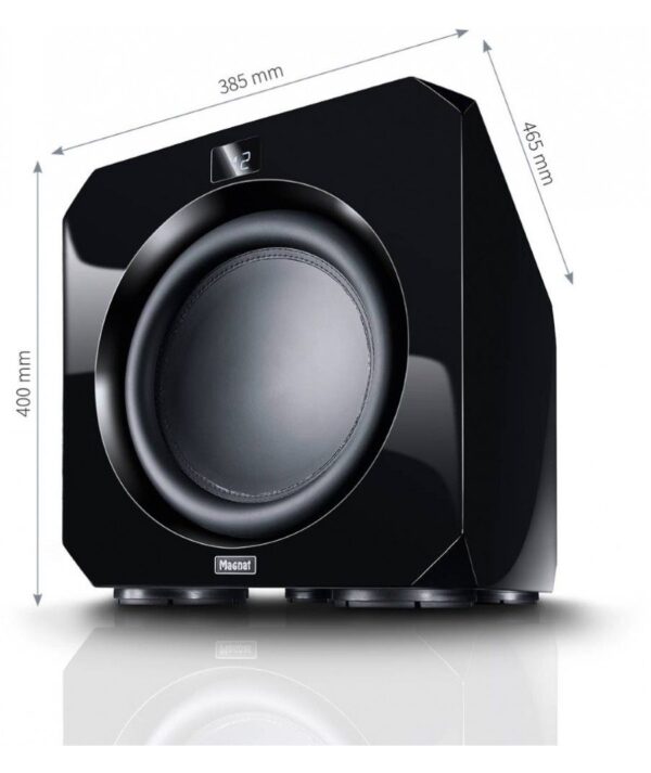 Magnat Omega CS12 12" Ενεργό Subwoofer 525W RMS Piano Black (Τεμάχιο) - Image 2