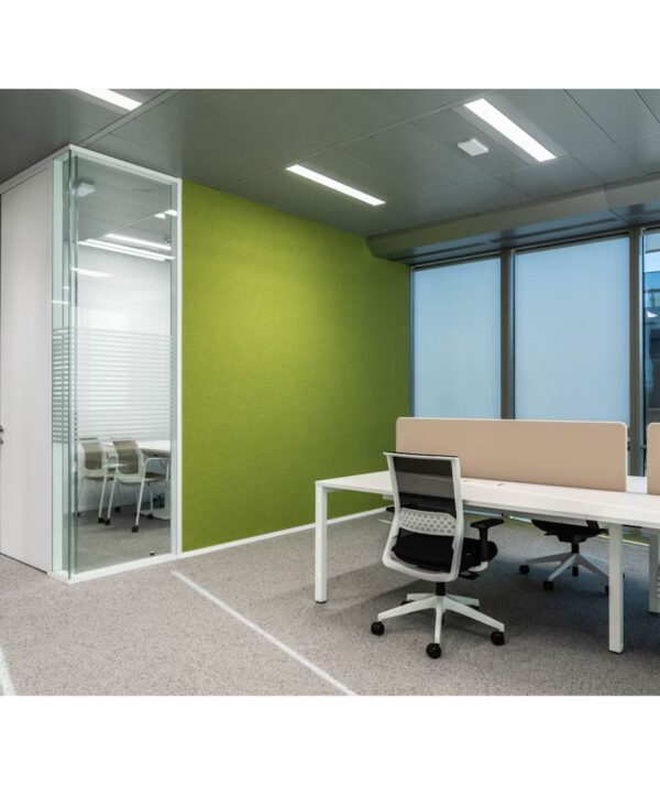 Audiodesigner Acoustic wall skin Ηχοαπορροφητική Ταπετσαρία 10 x 0.98m / 9.8 τ.μ. Lime (Ρολό) - Image 3
