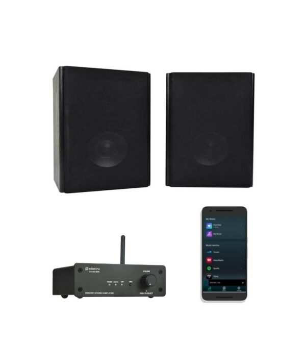 All in point Κολωνου 1 Περιστερι - Adastra AB-5+STA40-WIFI Πακέτο με Wi Fi Streamer STA40-WIFI και Ηχεία Βιβλιοθήκης AB-5 5