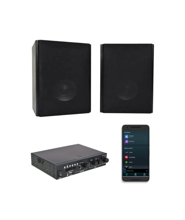 All in point Κολωνου 1 Περιστερι - Adastra AB-5+A200 Πακέτο με Ενισχυτή Streamer A200 και Ηχεία Βιβλιοθήκης AB-5 5