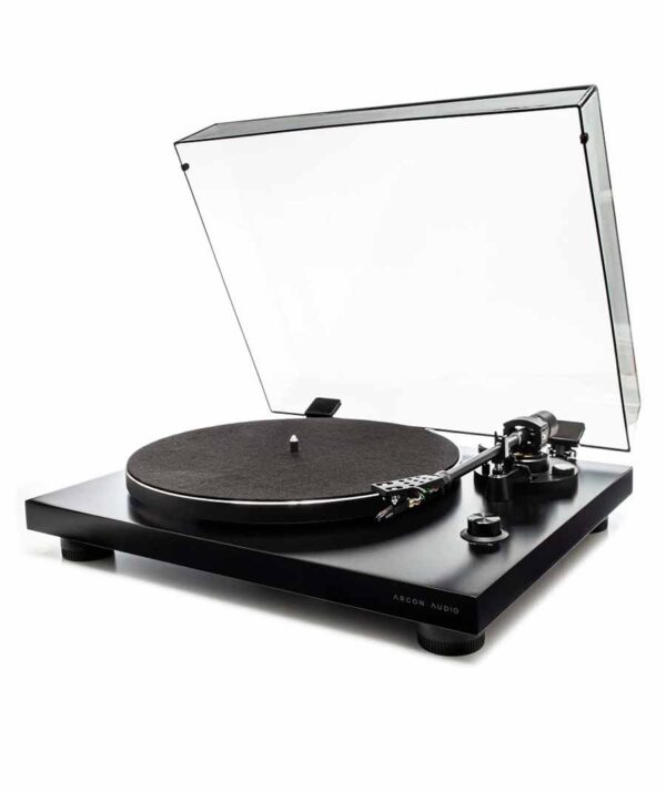 All in point Κολωνου 1 Περιστερι - Argon Audio TT-3 Πικάπ Belt Drive Black (Τεμάχιο) ARGTT3BK