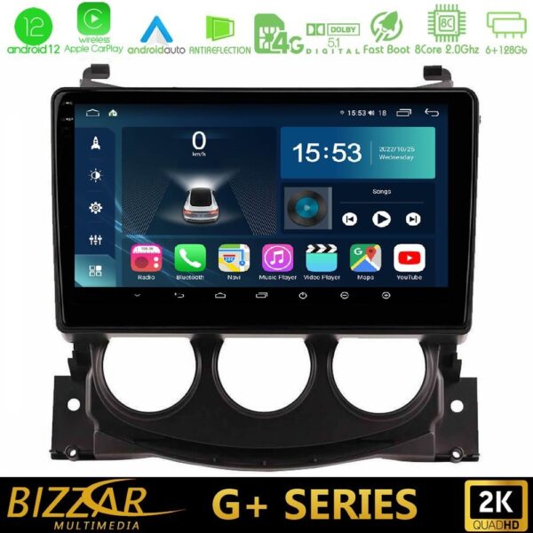 Bizzar G+ Series Nissan 370Z 2009-2013 8core Android12 6+128GB Navigation Multimedia Tablet 9"