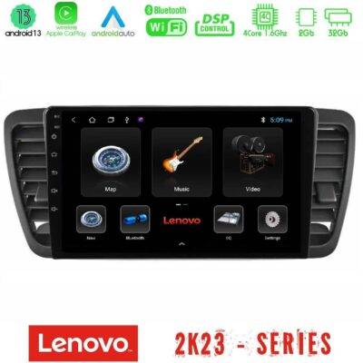Lenovo Car Pad Subaru Legacy/Outback 2002-2008 4Core Android 13 2+32GB Navigation Multimedia Tablet 9"