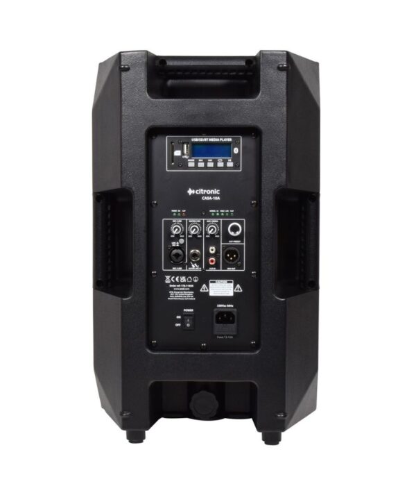 Citronic CASA-10A Ενεργά Ηχεία με DSP, USB/SD και Bluetooth (Τεμάχιο) - Image 3